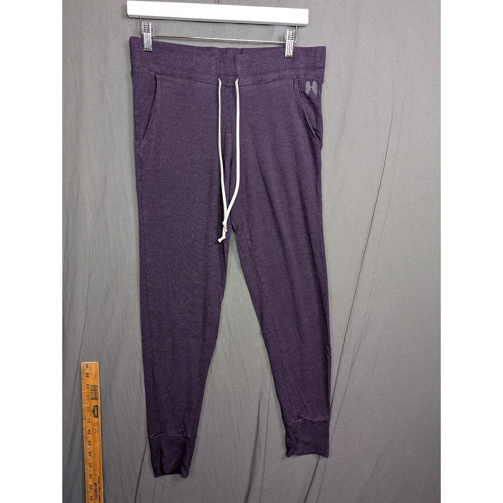 Victoria Secret angel wings purple lounge pants joggers size small‎